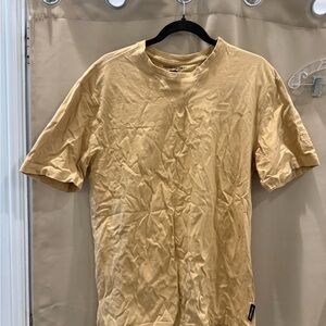 Members Only Short Sleeve Crew Tee in Tan